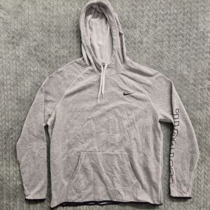 Nike Dri-Fit Hoodie Women's Size XL Purple Lilac Just Do It Gym Training Running